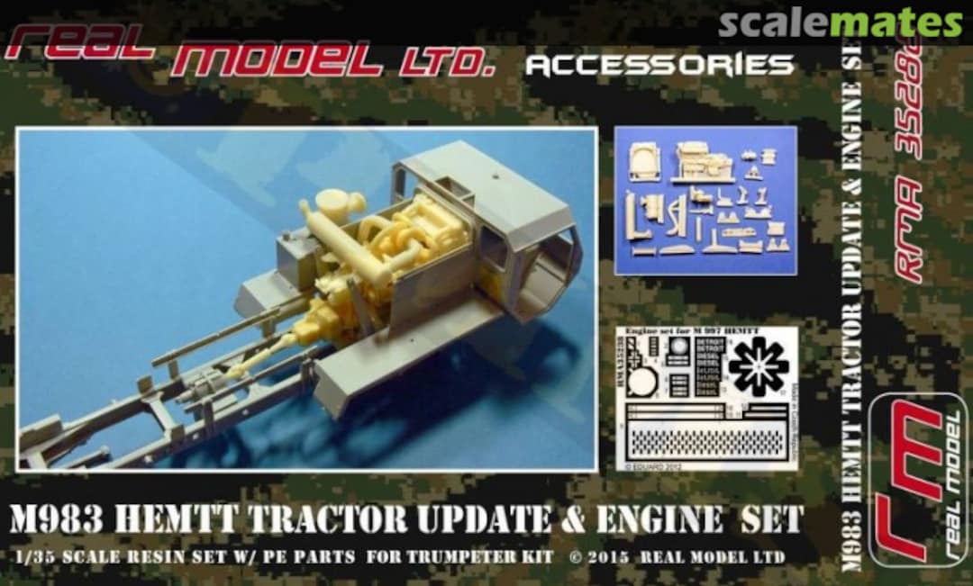 Boxart M983 HEMTT UPDATE & ENGINE SET 35288 Real Model Boxart M983 HEMTT UPDATE & ENGINE SET 35288 Real Model