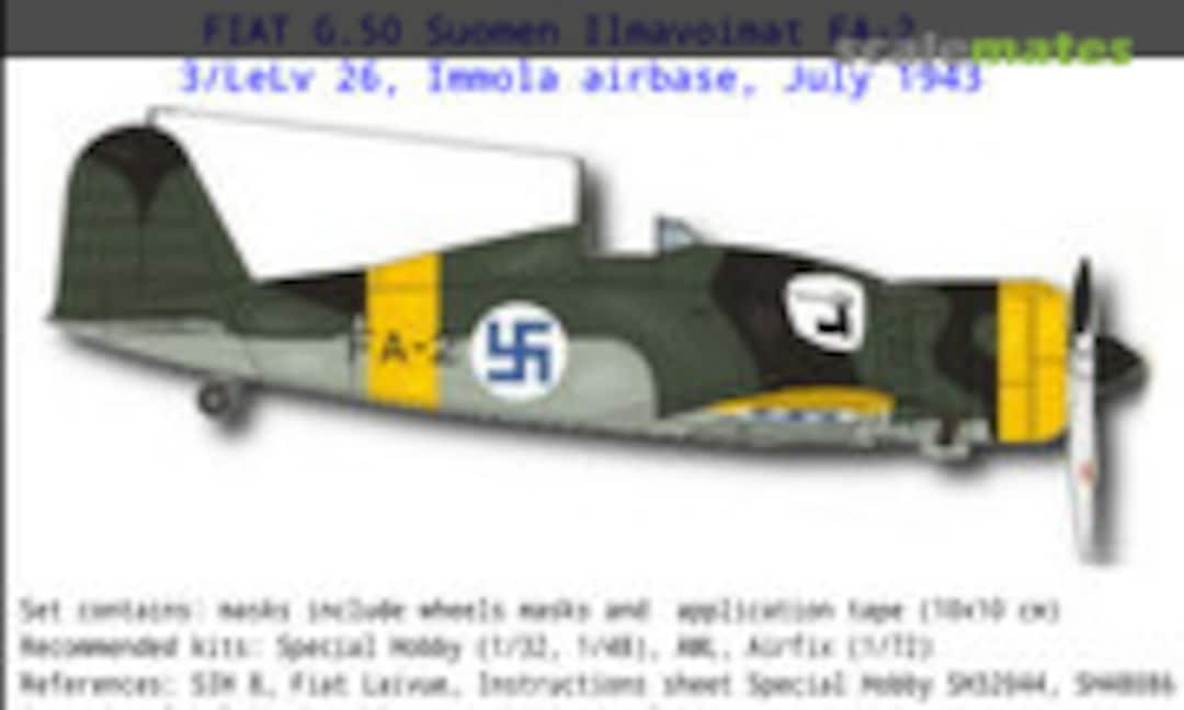 1:72 FIAT G.50 Suomen Ilmavoimat FA-2 (AIRDESIGN.SK MAR72006) MAR72006
