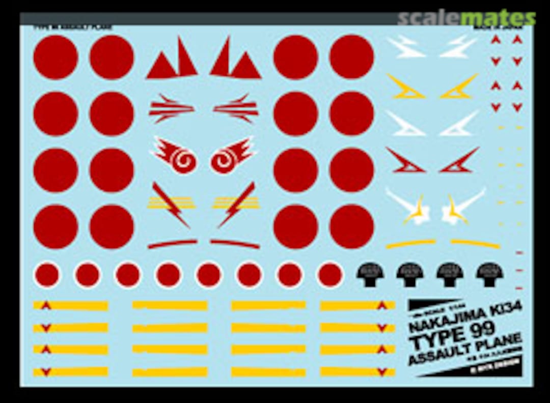 Boxart Mitsubishi Ki51 Type 99 Assault Plane A-246 MYK Design