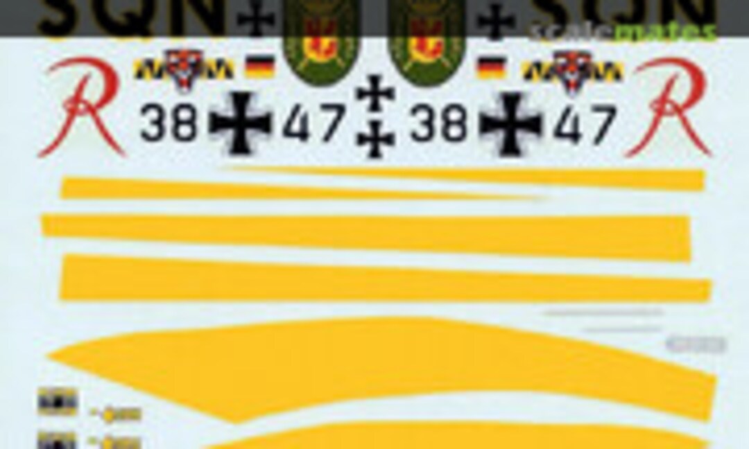 1:48 Royal Air Force F-4J, West German Air Force RF-4F and F-4F (Microscale 48-243) 48-243