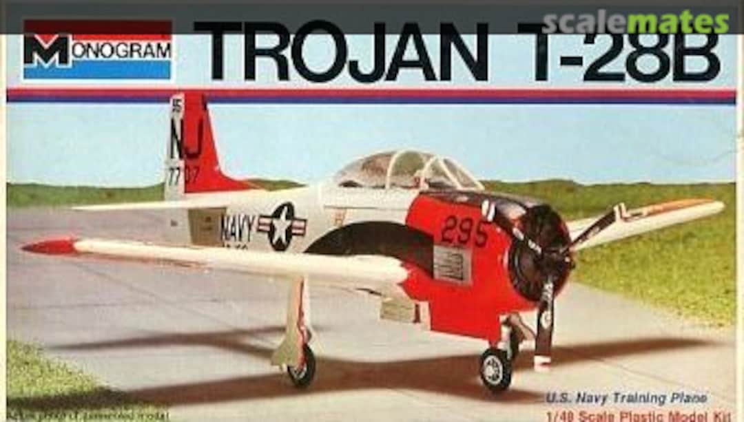 Boxart Trojan T-28B 8906 Bandai/Monogram Boxart Trojan T-28B 8906 Bandai/Monogram