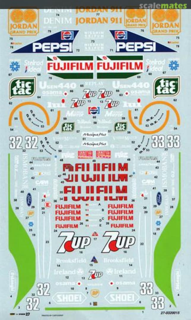 Boxart Jordan 191 ST27-DC628C Studio27 Boxart Jordan 191 ST27-DC628C Studio27