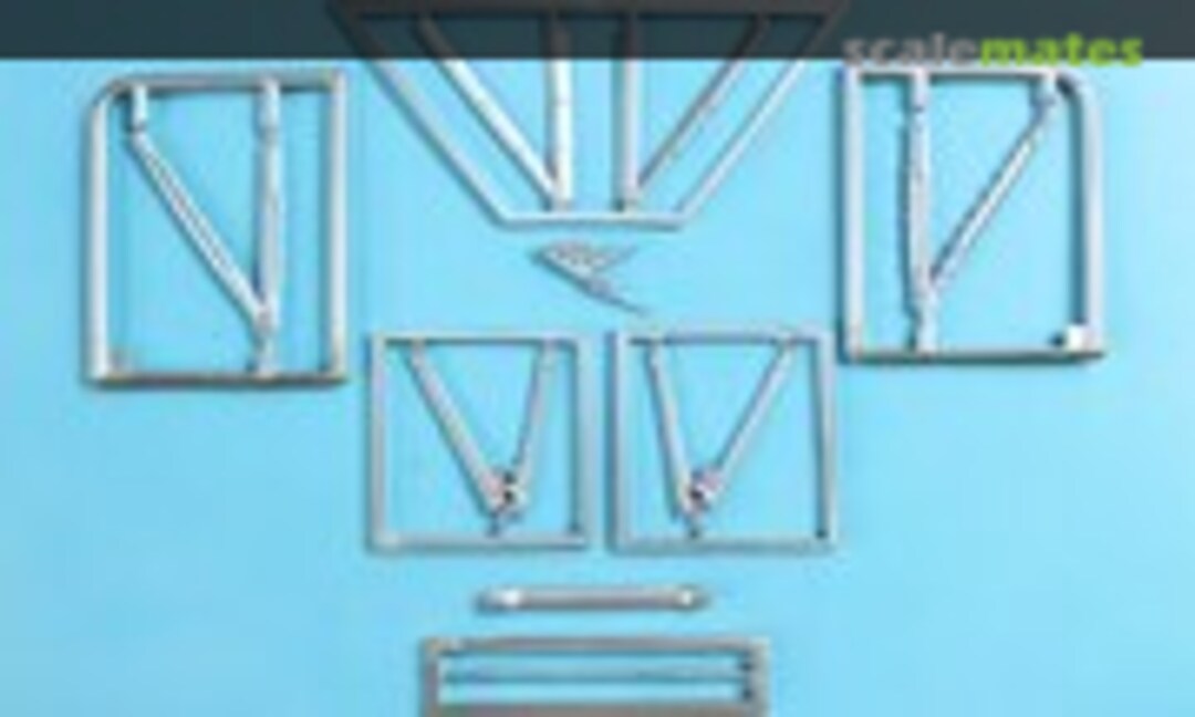 1:32 Nieuport XXI Landing Gear & V-Main Struts (Scale Aircraft Conversions 32153) 32153