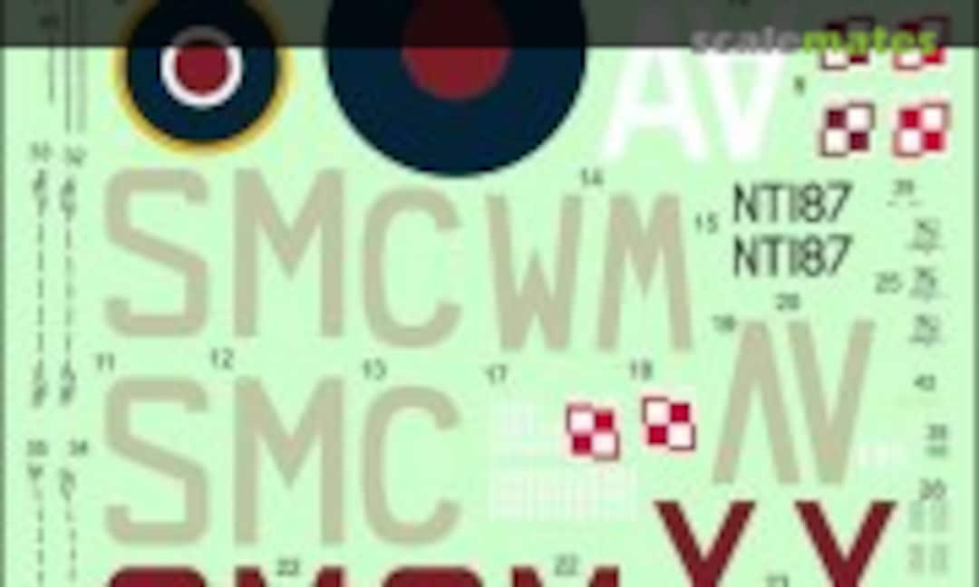 1:72 De Havilland DH-98 Mosquito F.B. Mk. VI in Polish service (ModelMaker D72099A) D72099A