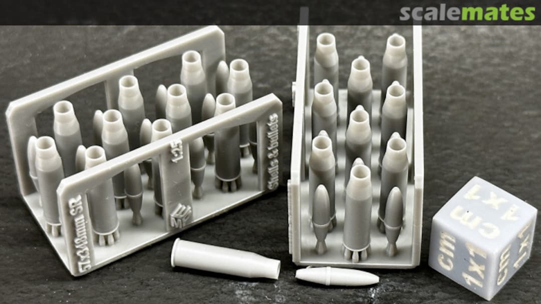 Boxart Ammo 57x348 SR - shells&bullets - 20 pieces 25040448 EMP3d Boxart Ammo 57x348 SR - shells&bullets - 20 pieces 25040448 EMP3d