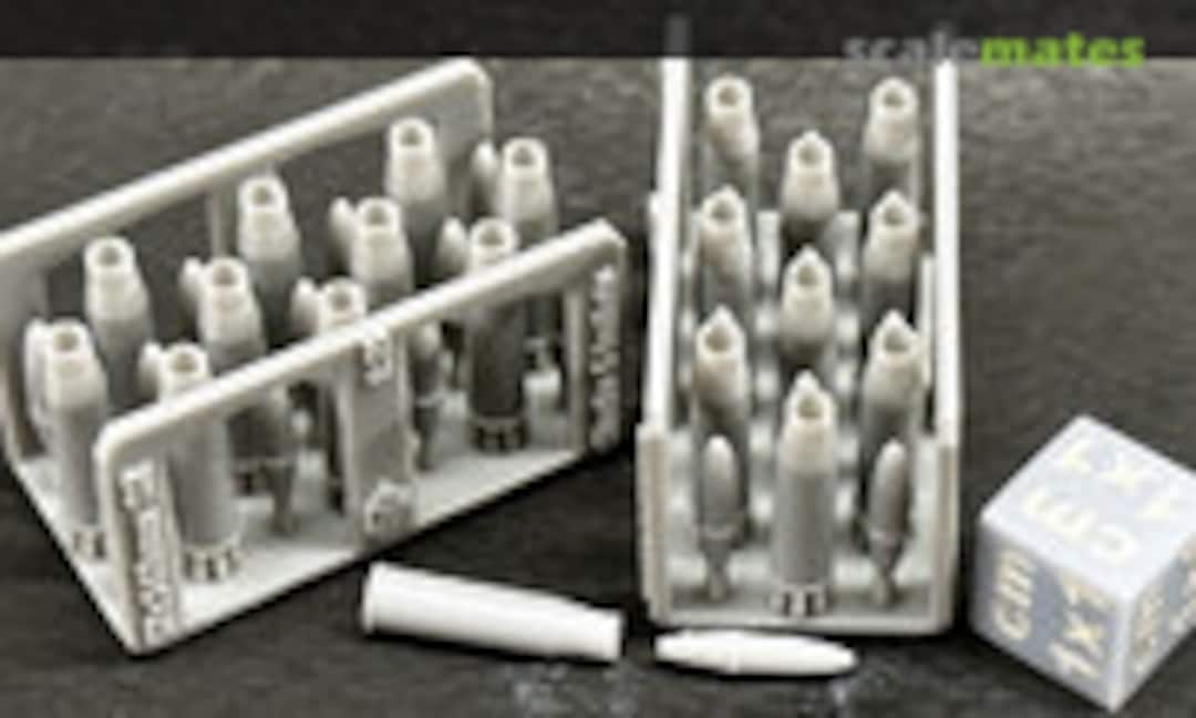 1:25 Ammo 57x348 SR - shells&amp;bullets - 20 pieces (EMP3d 25040448)