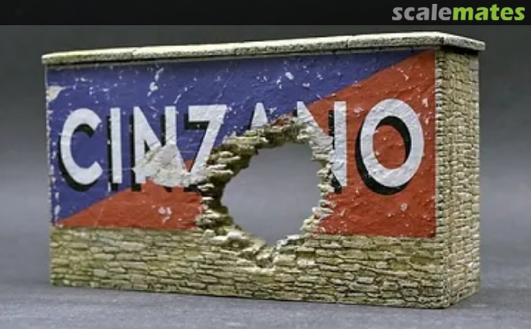 Boxart Broken wall section 'Cinzano' DD074 DioDump Boxart Broken wall section 'Cinzano' DD074 DioDump