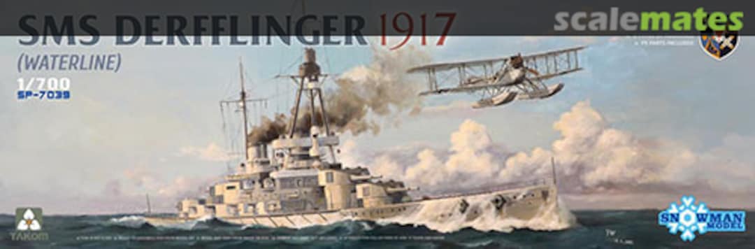 Boxart German Battlecruiser Derflinger WL + FF-33E Seaplane 1917 S07039 Snowman Model Boxart German Battlecruiser Derflinger WL + FF-33E Seaplane 1917 S07039 Snowman Model
