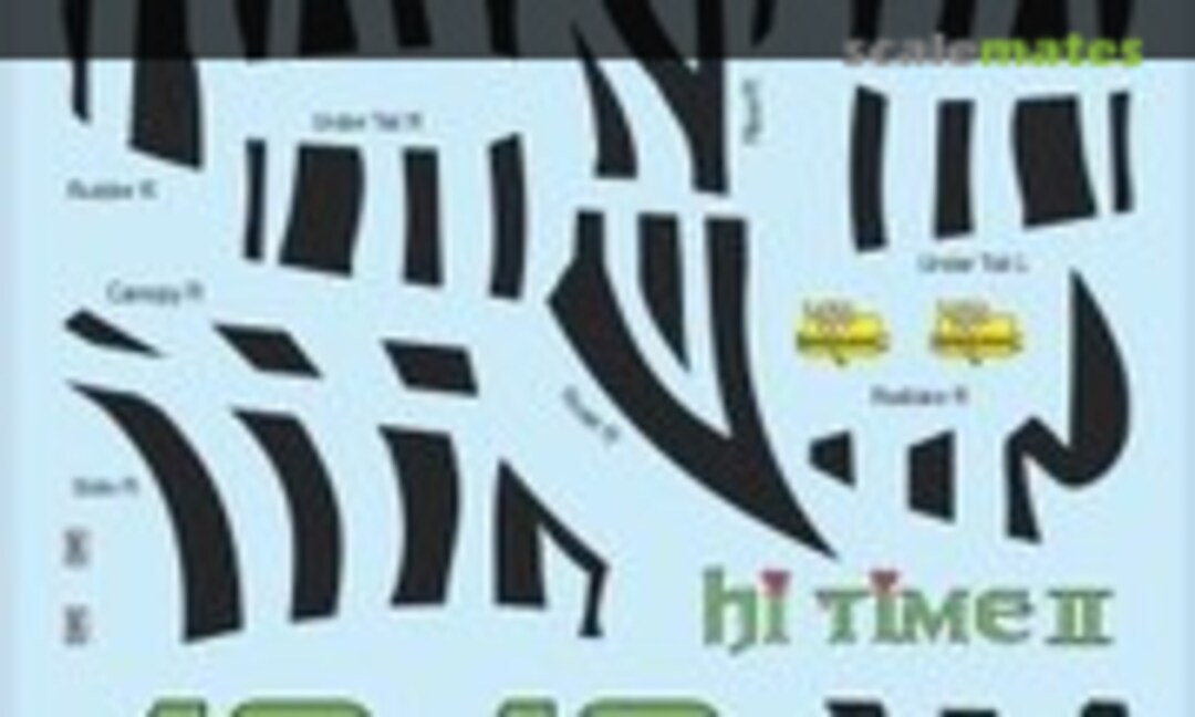 1:24 “Hi Time II” P-51D 1967 (Draw Decal 24-P51-135) 24-P51-135