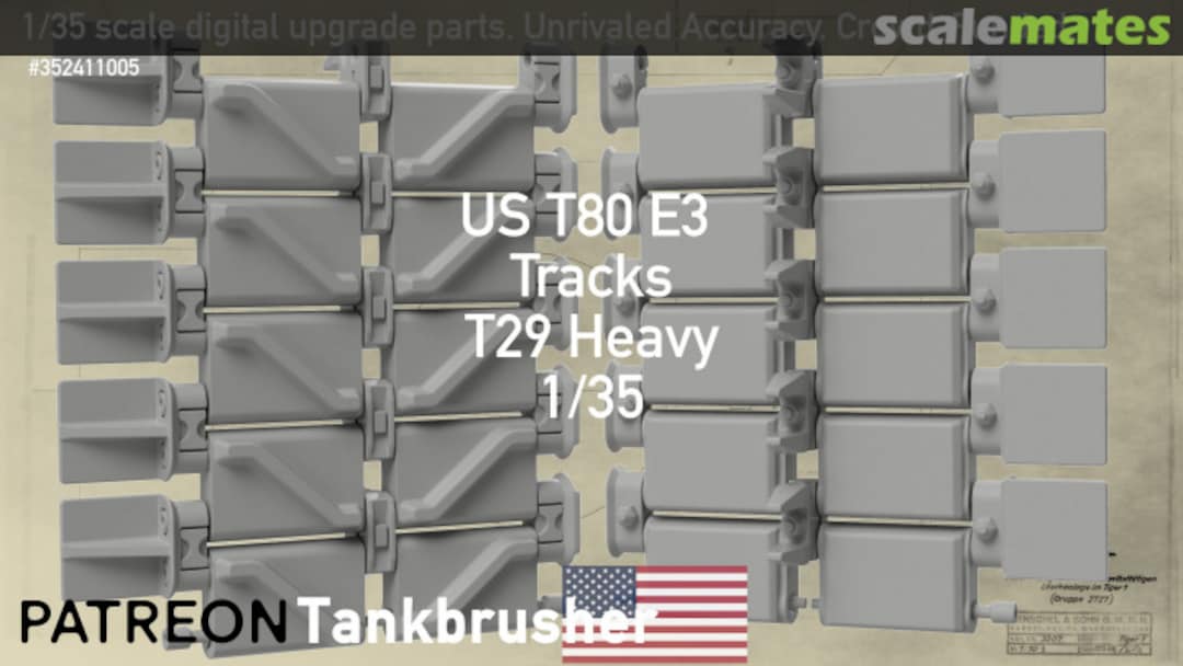Boxart T29 Heavy - T80E3 352411005 Tankbrusher Scale Modeling Boxart T29 Heavy - T80E3 352411005 Tankbrusher Scale Modeling