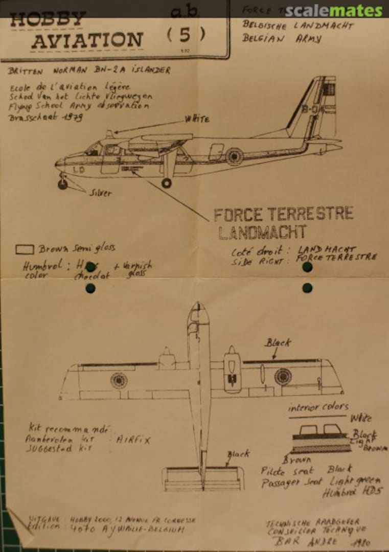 Boxart Britten Norman BN-2A Islander AB5 Hobby Aviation Boxart Britten Norman BN-2A Islander AB5 Hobby Aviation