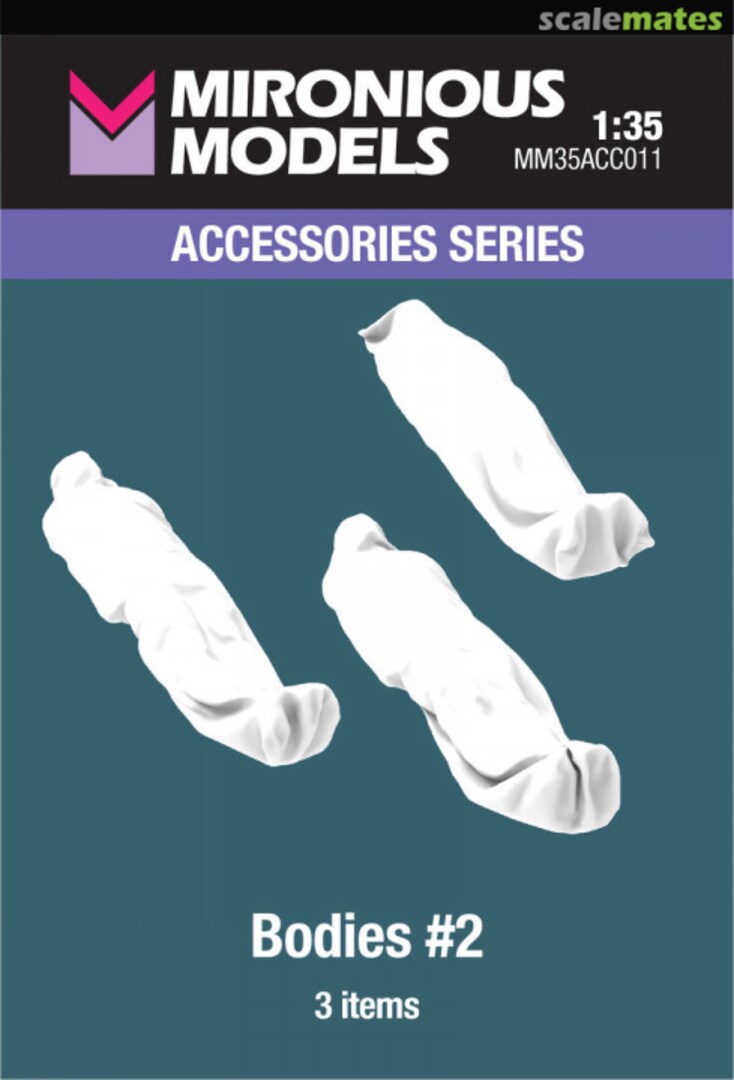 Boxart Bodies No.2 MM35ACC011 Mironious Models Boxart Bodies No.2 MM35ACC011 Mironious Models