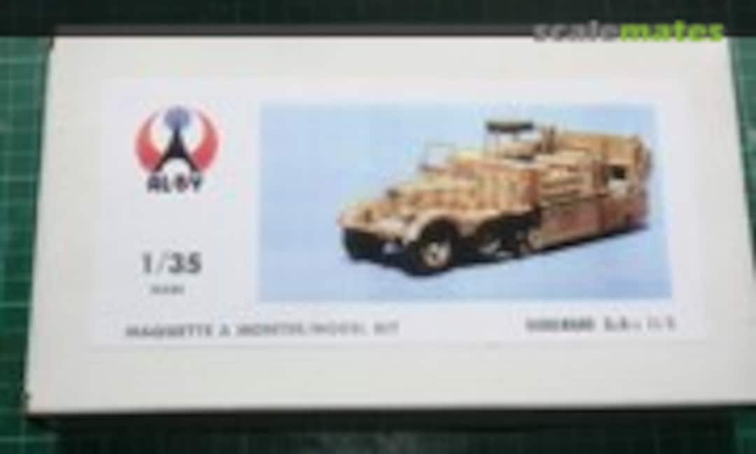 1:35 Borgward Sd.Kfz. 11/5 Nebelwerfer Ammo Carrier (ALBY 336)