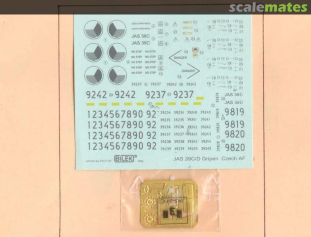 Boxart JAS 39 C/D Gripen 72908 Bilek Boxart JAS 39 C/D Gripen 72908 Bilek