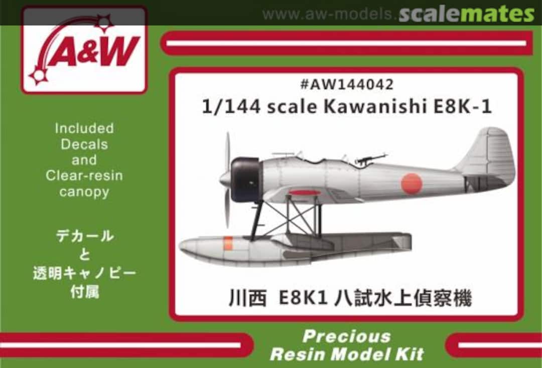 Boxart Kawanishi E8K-1 AW144042 A&W Boxart Kawanishi E8K-1 AW144042 A&W