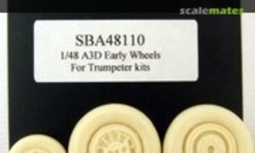 1:48 A3D Skywarrior Early Wheels (Steel Beach 48110) 48110