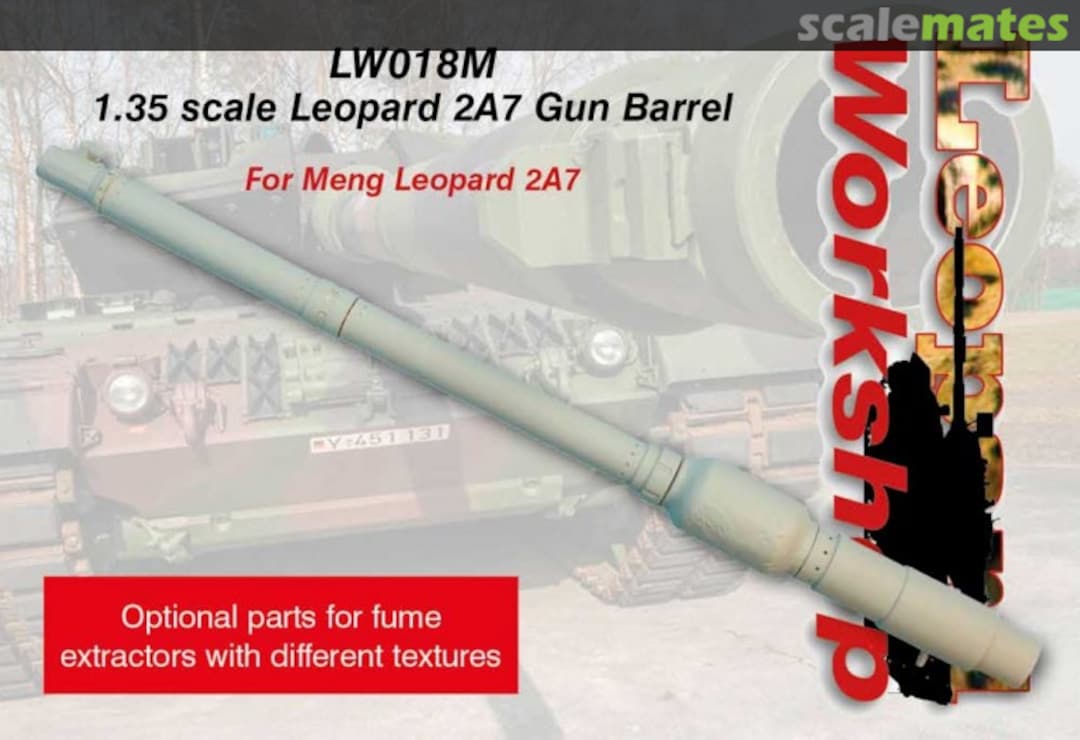 Boxart Leopard 2A7 Gun Barrel LW018M Leopard Workshop Boxart Leopard 2A7 Gun Barrel LW018M Leopard Workshop