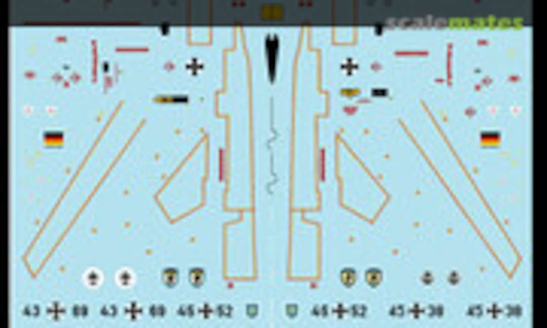 1:144 Panavia Tornado IDS German Marin `Marinefliegergeschwader` (MYK Design A-237) A-237