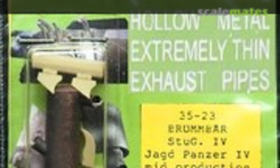 1:35 Exhaust for Brummbär / StuG. IV / Jagd Panzer IV Mid Production / Pz. IV H type (Moskit 35-23) 35-23