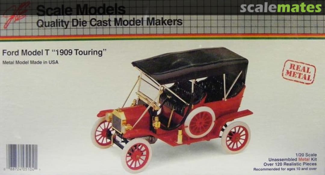 Boxart Ford Model T "1909 Touring" 4026 JLE Scale Models