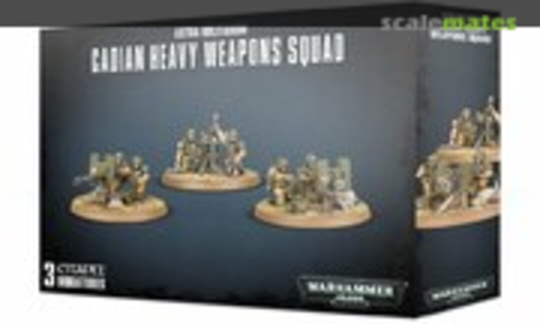 28mm Cadian Heavy Weapon Squad (Games Workshop 47-19) 47-19