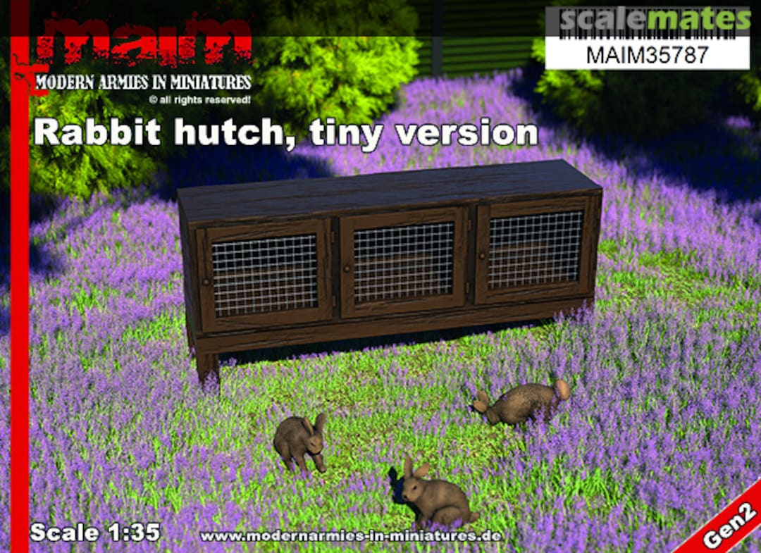 Boxart Rabbit hutch tiny Version MAIM35787 MAiM Boxart Rabbit hutch tiny Version MAIM35787 MAiM