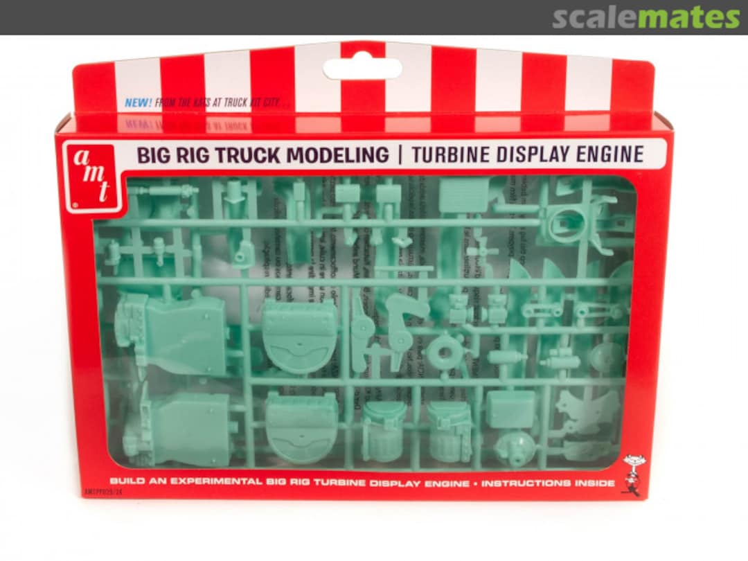 Boxart Big Rig Turbine Engine Parts Pack PP029 AMT Boxart Big Rig Turbine Engine Parts Pack PP029 AMT