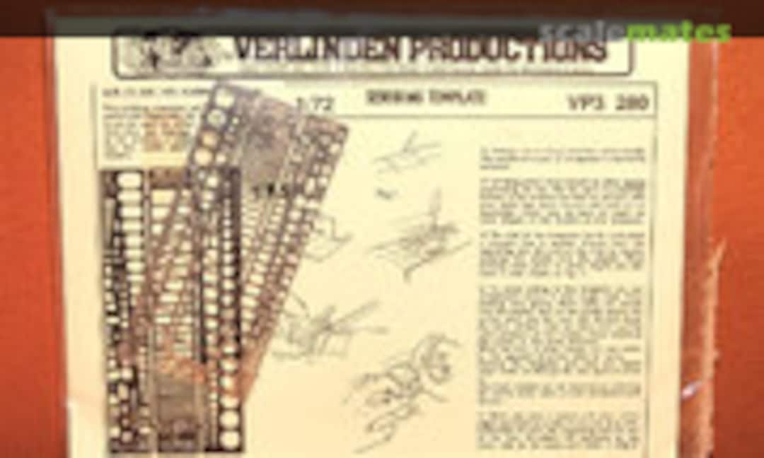 1:72 Scribing Template (Verlinden Productions VP3 280)