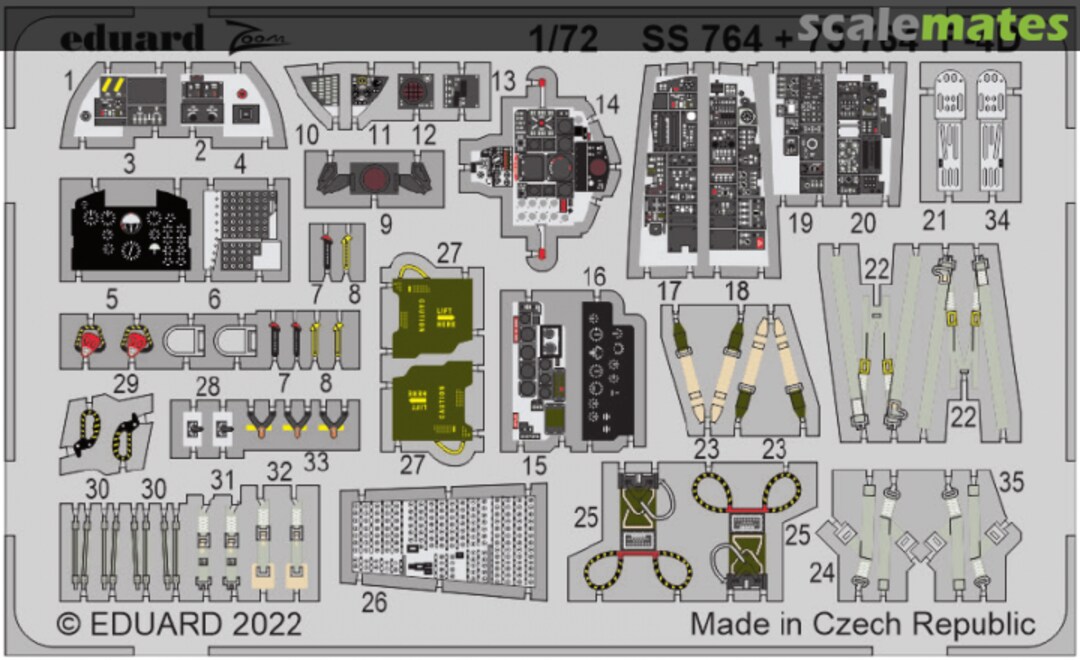 Boxart F-4D SS764 Eduard Boxart F-4D SS764 Eduard