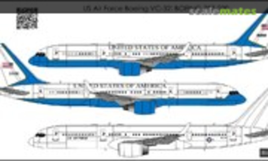 1:144 Boeing VC-32 757-200 US Air Force 1\144 decal (BSmodelle BSM144569) BSM144569