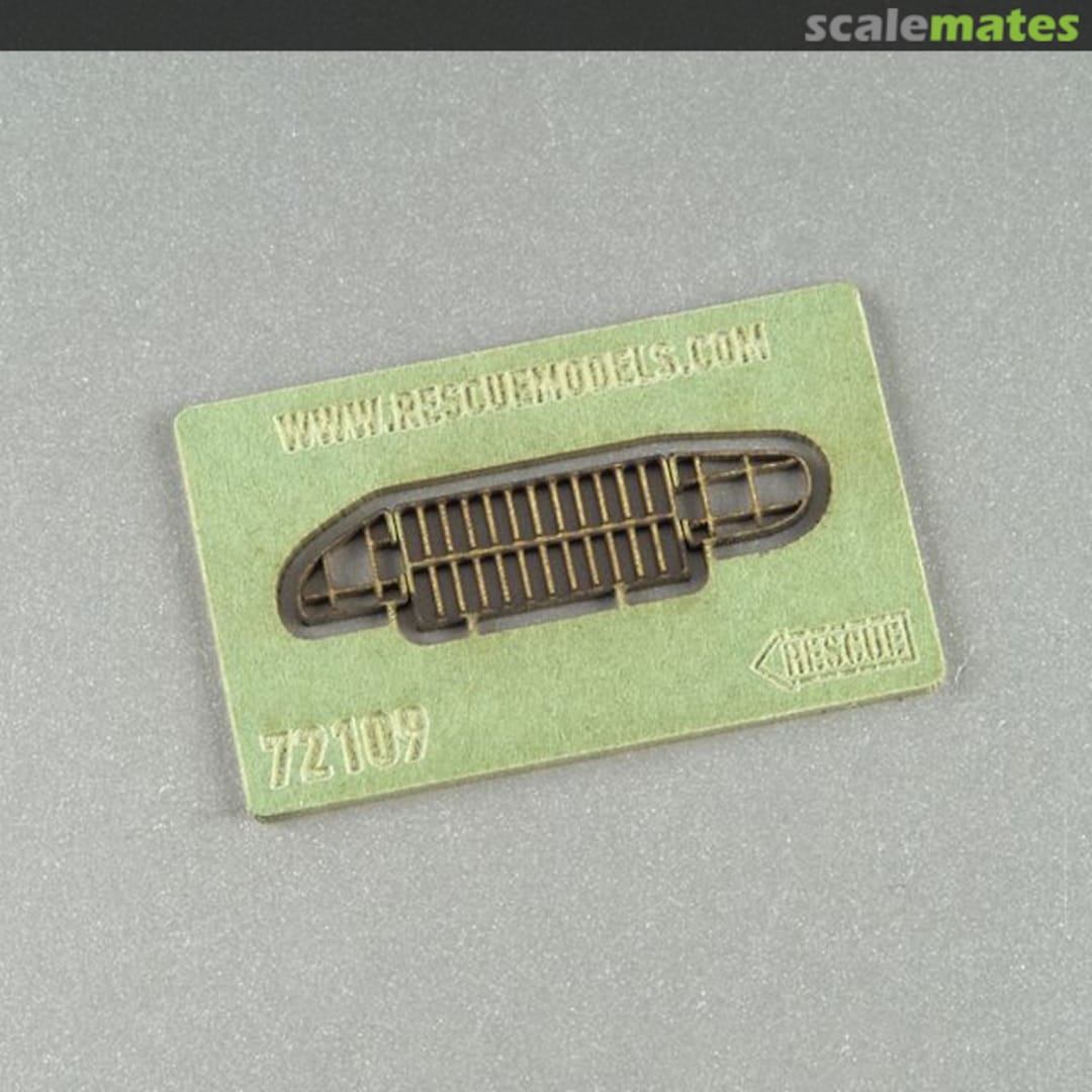 Boxart Dodge Beep front grill (with winch) (for Academy) 72109 Rescue Models Boxart Dodge Beep front grill (with winch) (for Academy) 72109 Rescue Models