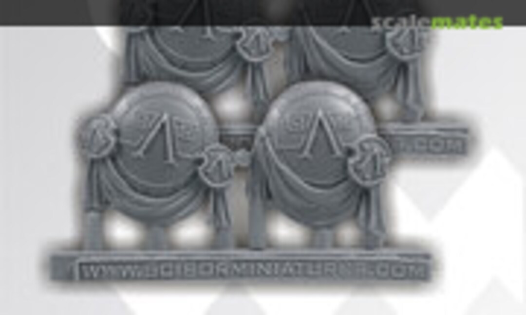 No Spartan Decorations set 2 (4 pcs) (Scibor Monsterous Miniatures CPSP0115) CPSP0115