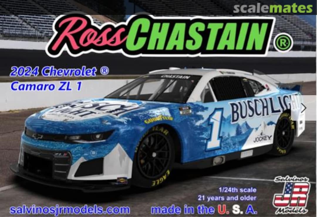 Boxart 2024 Chevrolet Camaro ZL1 THC2024RCP Salvinos JR Models Boxart 2024 Chevrolet Camaro ZL1 THC2024RCP Salvinos JR Models