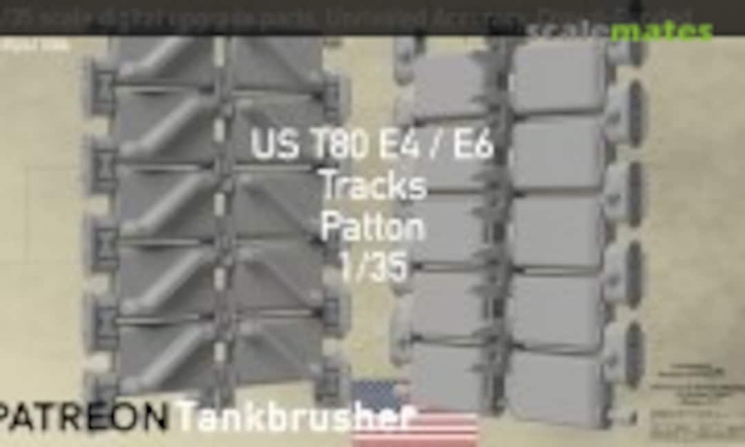 1:35 M46 Patton - T80E4 / E6 (Tankbrusher Scale Modeling 352411004) 352411004