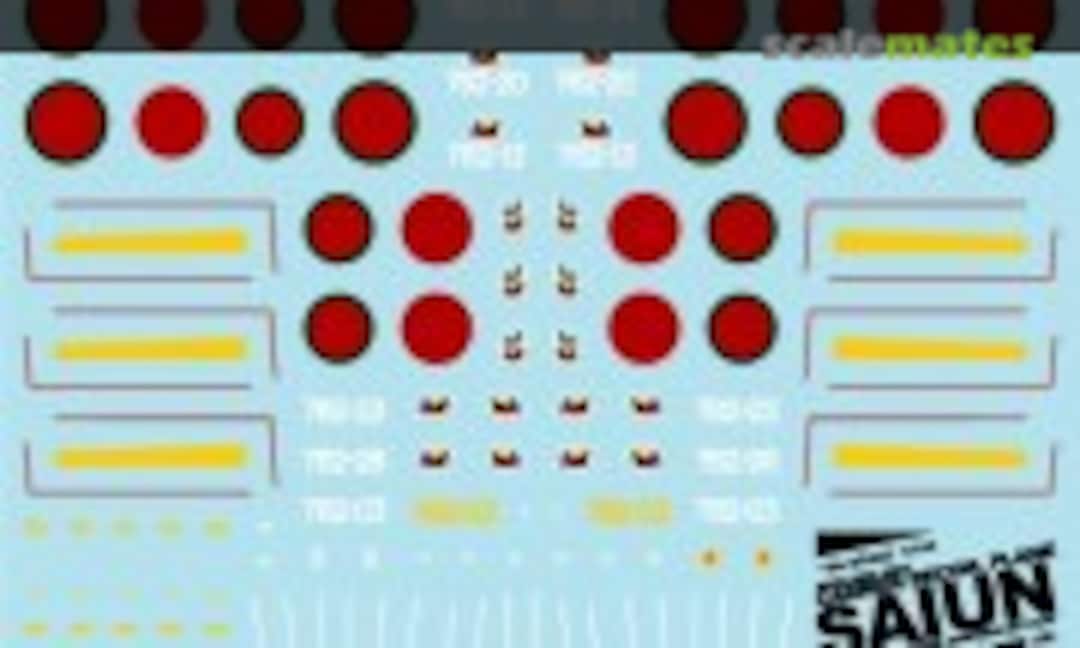 1:144 Nakajima C6N1 Carrier Recon. Plane Saiun "762nd Naval Flying Group -Kagayaki Squadron- Z Flag" (MYK Design 07049) 07049