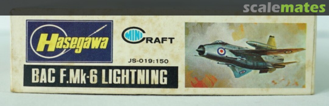 Contents BAC F.Mk-6 Lightning JS-019:150 Minicraft Hasegawa