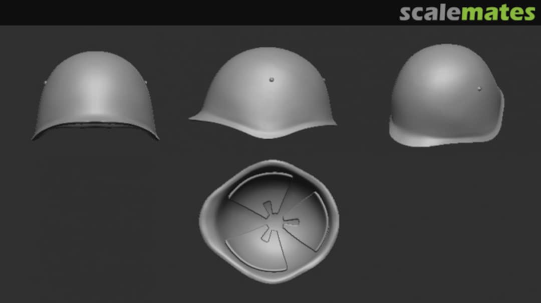 Boxart Soviet Helmet SSh-39/40 (Detail) H012-48 Firma49