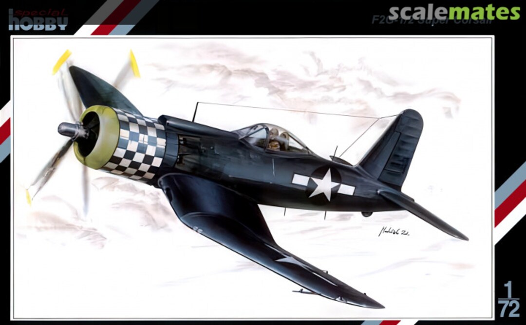 Boxart F2G-1/2 Super Corsair SH72071 Special Hobby