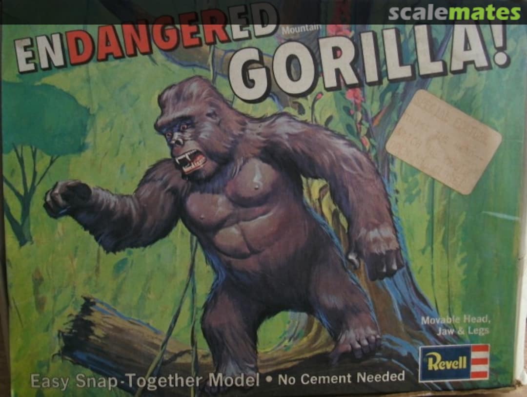 Boxart Mountain Gorilla H-703 Revell Boxart Mountain Gorilla H-703 Revell
