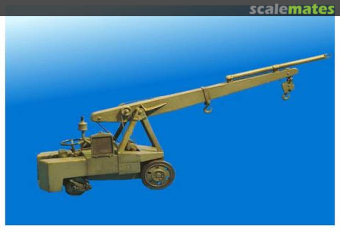 Boxart WW2 German MIAG electric crane UM 011 U-Models Boxart WW2 German MIAG electric crane UM 011 U-Models