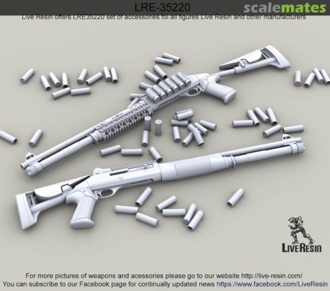 Boxart 12 Gauge Shells & Spent Shells LRE-35220 Live Resin Boxart 12 Gauge Shells & Spent Shells LRE-35220 Live Resin