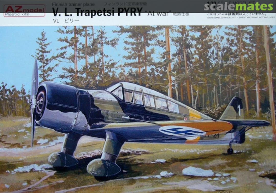 Boxart V.L.Trapetsi PYRY AZ7256 AZmodel Boxart V.L.Trapetsi PYRY AZ7256 AZmodel