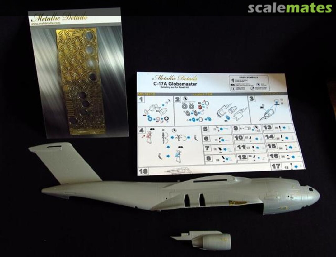 Boxart C-17A Globemaster MD14410 Metallic Details Boxart C-17A Globemaster MD14410 Metallic Details