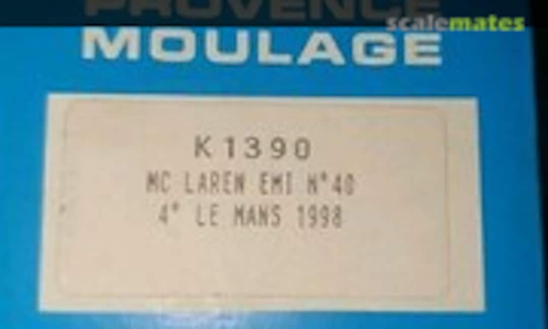 McLaren F1 GTR #24R &quot;EMI&quot; (Provence Moulage K1390)