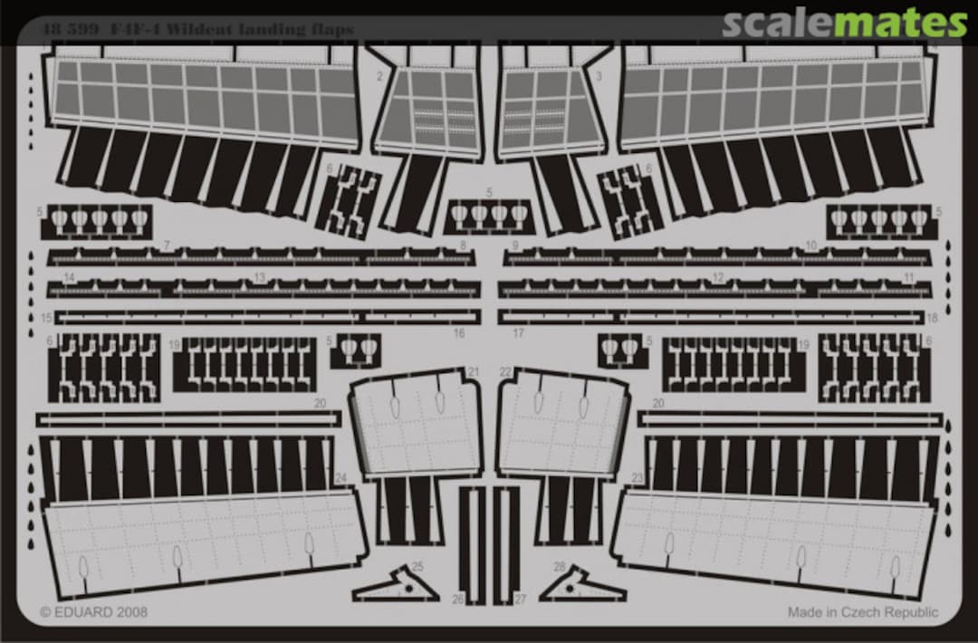 Boxart F4F-4 landing flaps 48599 Eduard Boxart F4F-4 landing flaps 48599 Eduard