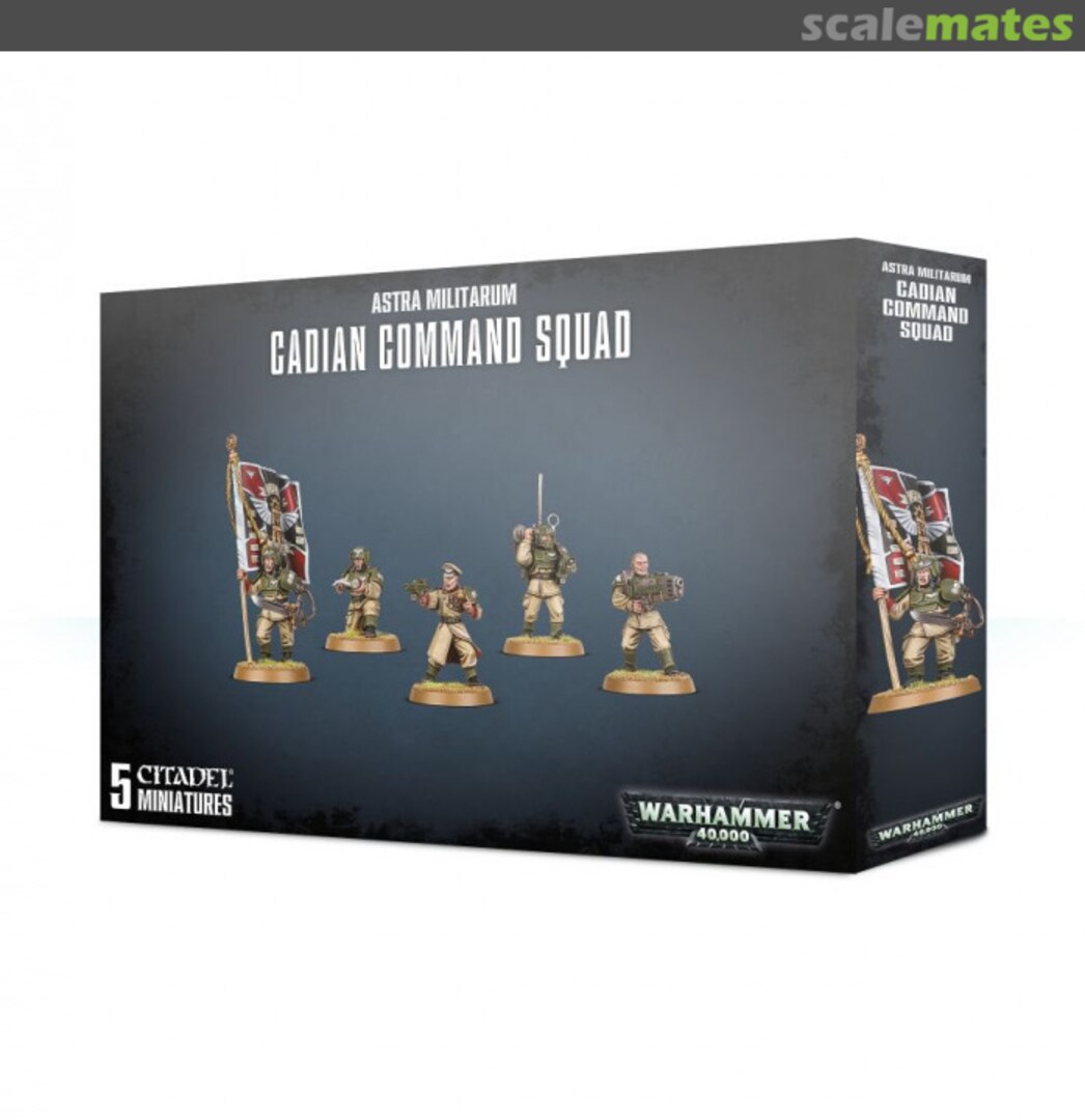 Boxart Cadian Command Squad 47-09 Games Workshop Boxart Cadian Command Squad 47-09 Games Workshop