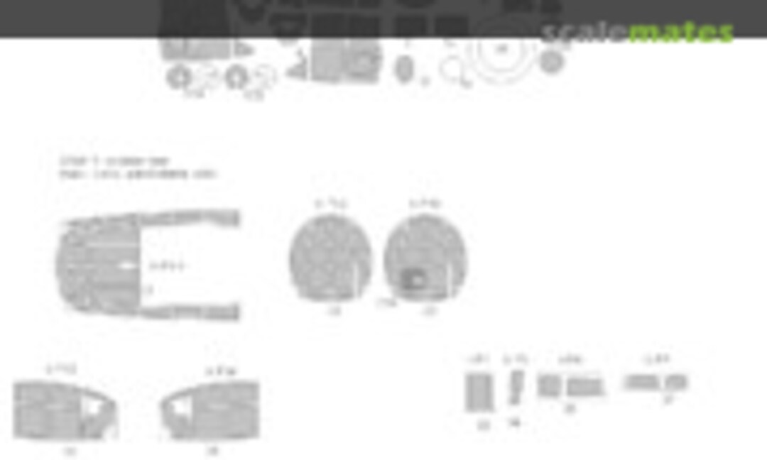 1:48 Ju 88D-1 EXPERT kabuki masks (New Ware NWAM0658) NWAM0658