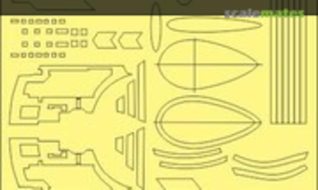 1:1000 U.S.S. Grissom Painting Masks (Aztek Dummy Productions AD-59) AD-59