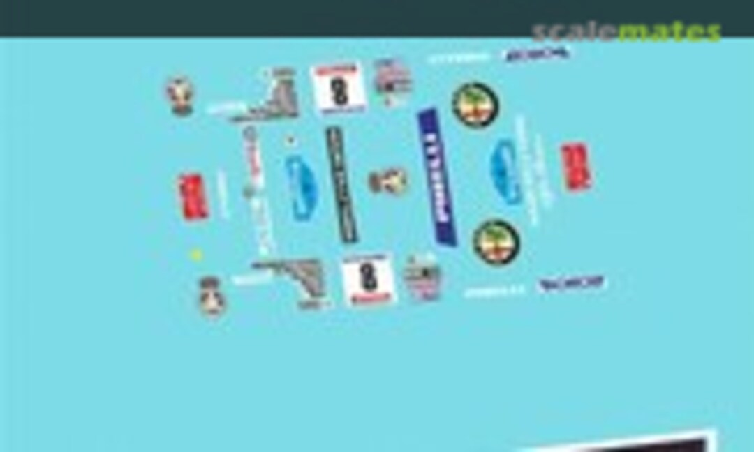 1:43 Alfa Romeo Alfetta GTV6 "Alfa Romeo" (Atalaya Slot Decals ADCR180) ADCR180