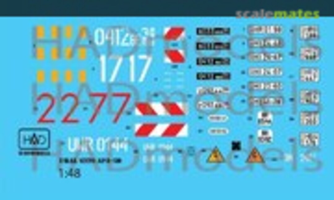 1:48 Ural 4320 APA-5D decals (HADmodels 048005) 048005